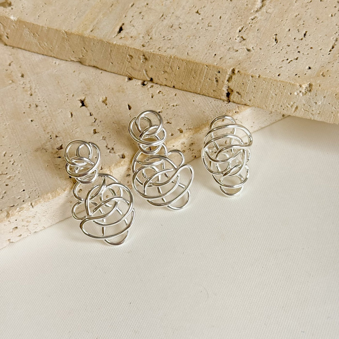 Brincos Cristais Verona — Ouro 18k