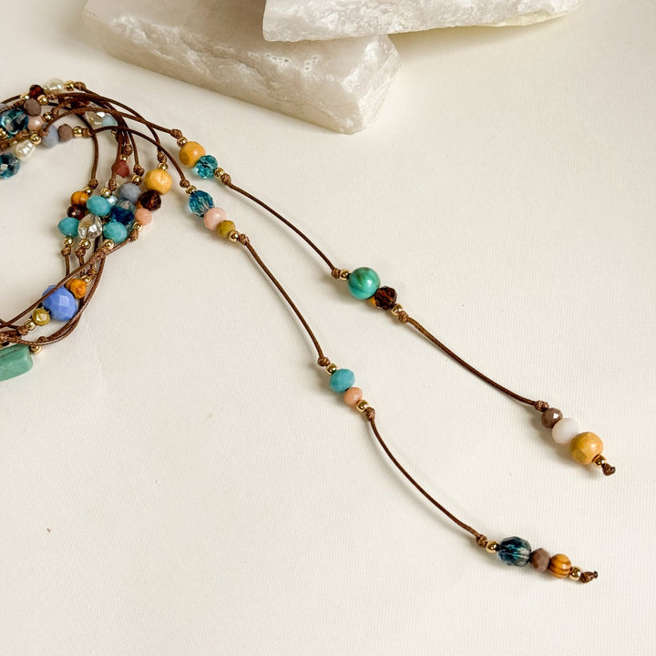 Colar Beads Capri — Ouro 18k