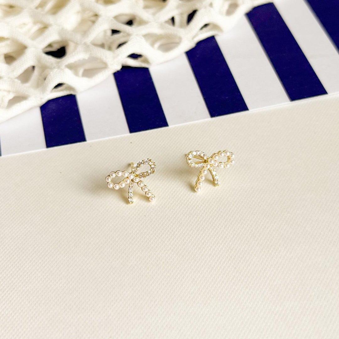 Brincos Gota Azul Amalfi — Ouro 18k